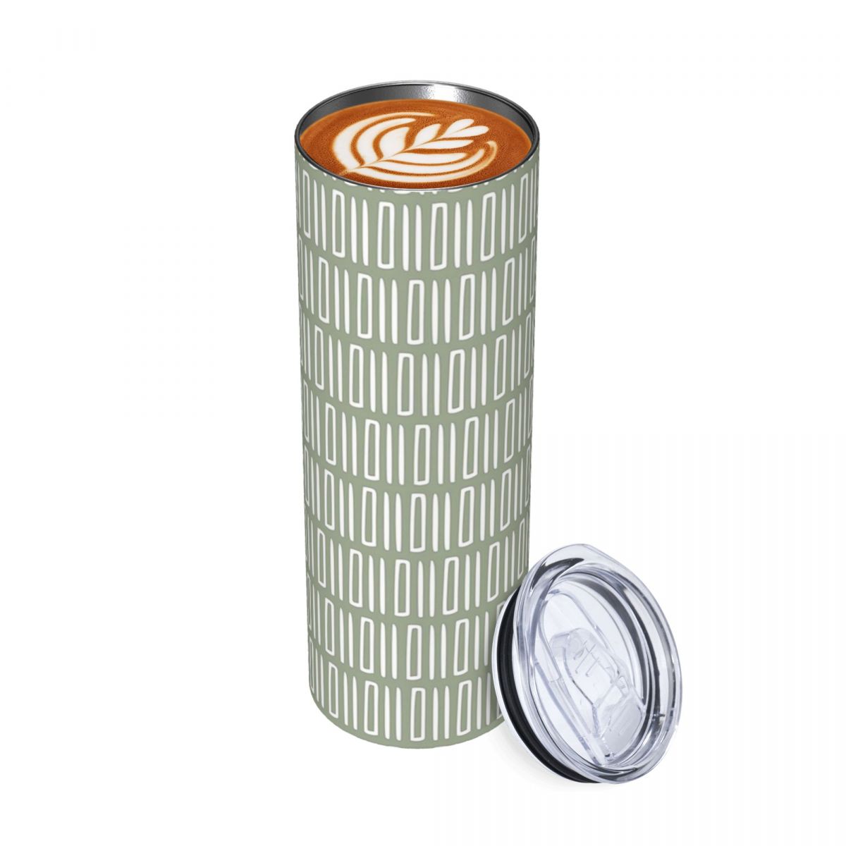 Tumbler 20Oz White - Bicchiere Termico in Acciaio Inox con