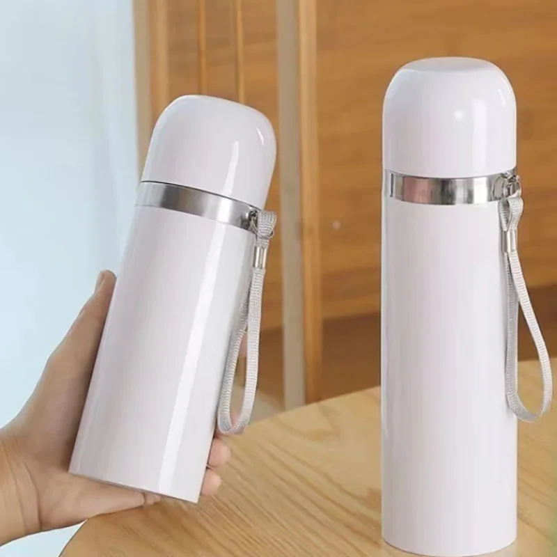 Water Bottle Blank - Thermos con isolamento sottovuoto in acciaio