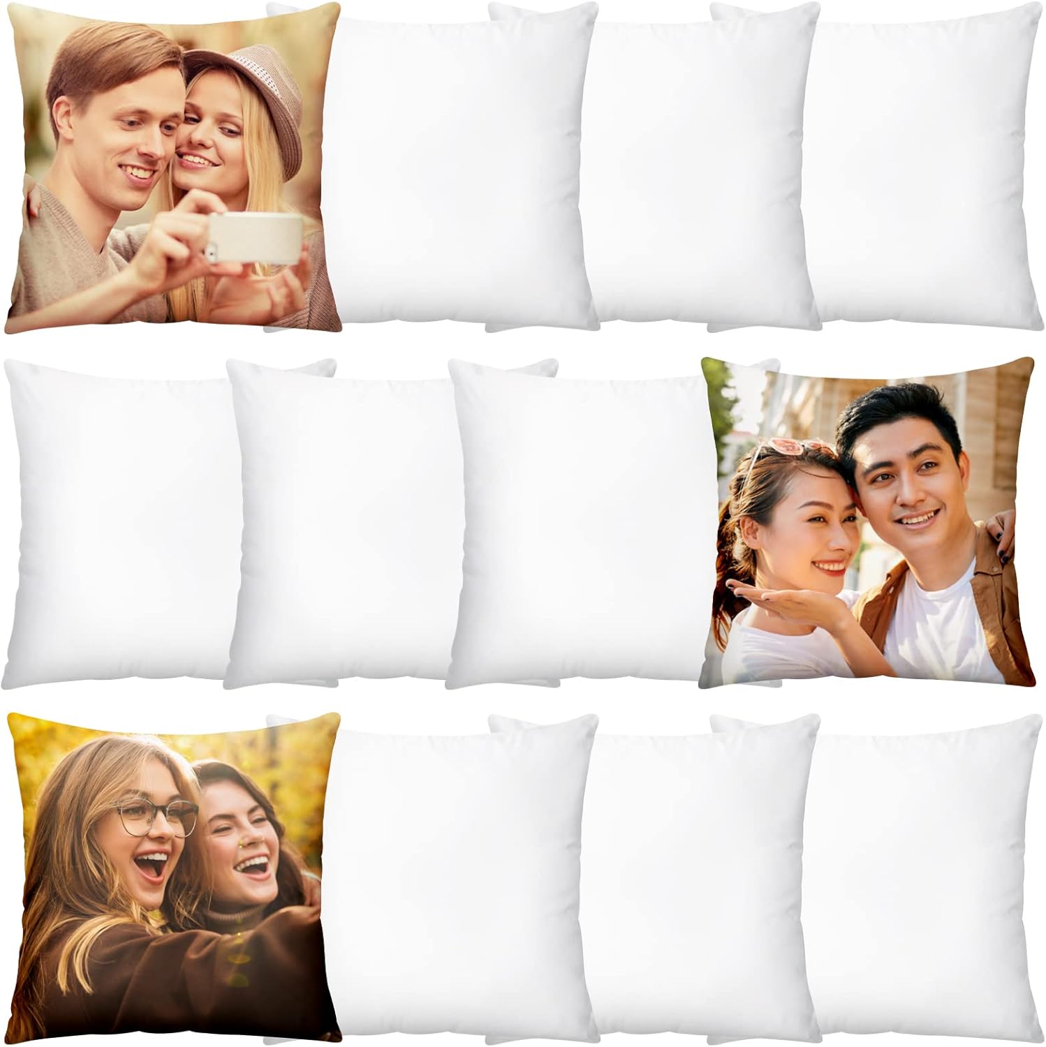 Pillow Cover Sublimation - 20 pezzi di fodere per cuscini